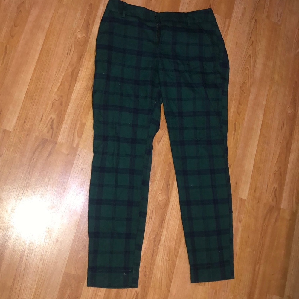 H&M plaid pants
